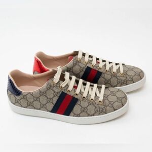 Gucci GG Supreme sneakers EU38/ US8